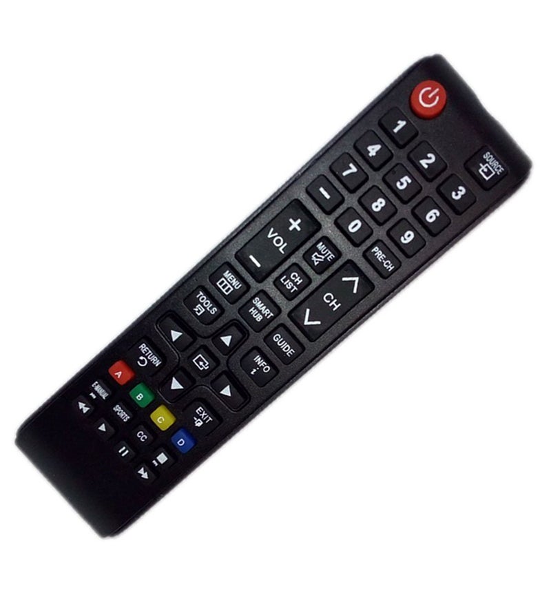 JustFine Replaced Remote Control Compatible for Samsung UN40J5200AFXZA UN48J6200AFXZA UN50J6200AFXZA UN55J620DAFXZA UN65J620DAFXZA LED HDTV TV - Image 1